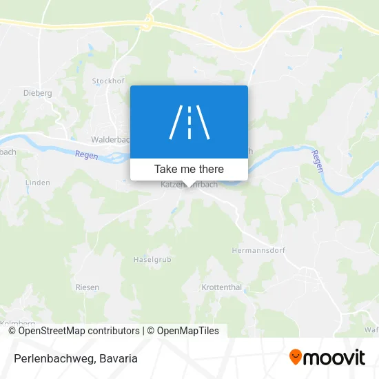 Карта Perlenbachweg