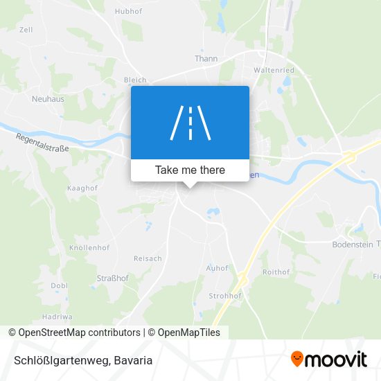 Schlößlgartenweg map