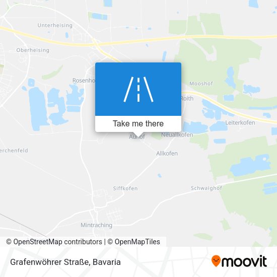 Grafenwöhrer Straße map