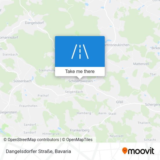 Dangelsdorfer Straße map