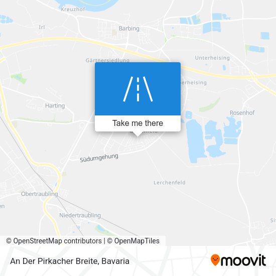 An Der Pirkacher Breite map