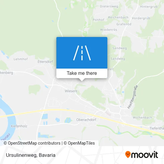 Карта Ursulinenweg