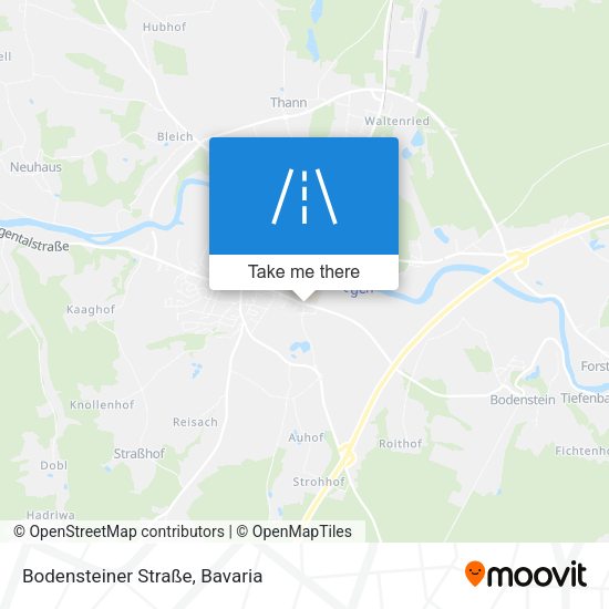 Bodensteiner Straße map