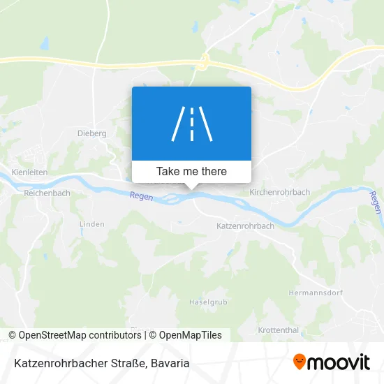 Карта Katzenrohrbacher Straße