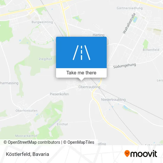 Köstlerfeld map