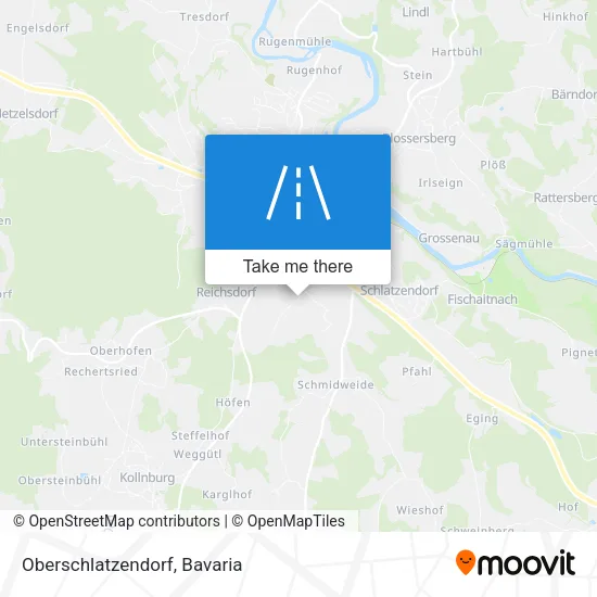 Карта Oberschlatzendorf