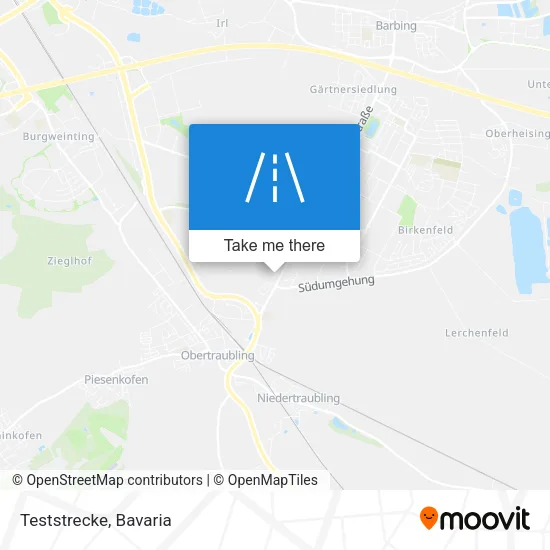 Карта Teststrecke