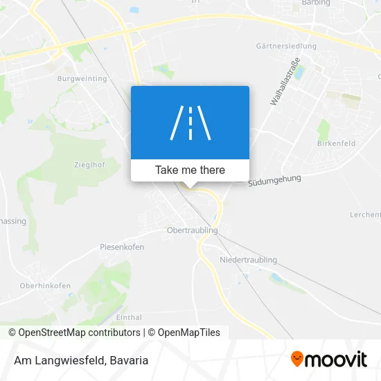 Карта Am Langwiesfeld