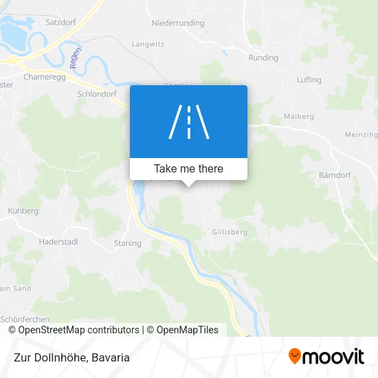 Карта Zur Dollnhöhe