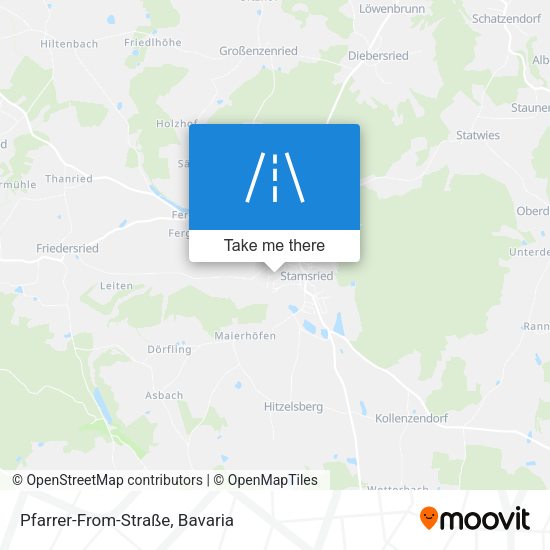 Pfarrer-From-Straße map