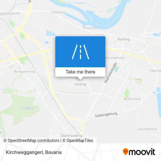Kirchweggangerl map