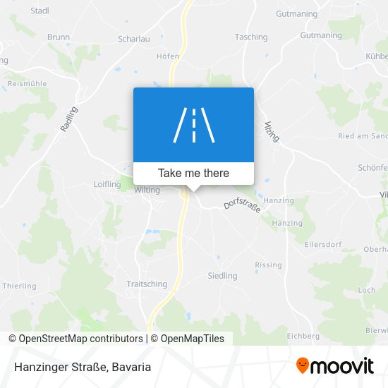 Hanzinger Straße map