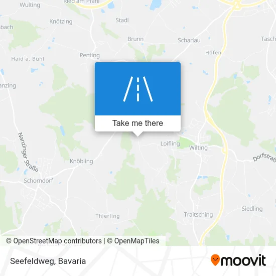 Seefeldweg map
