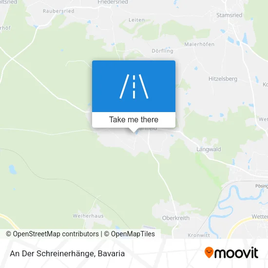 Карта An Der Schreinerhänge