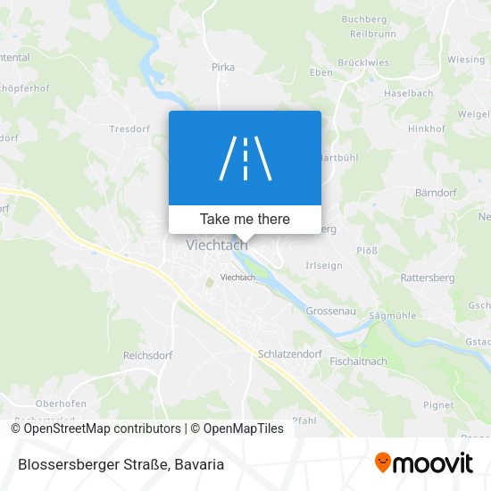 Blossersberger Straße map