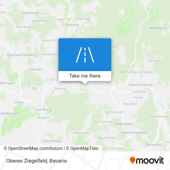 Карта Oberes Ziegelfeld