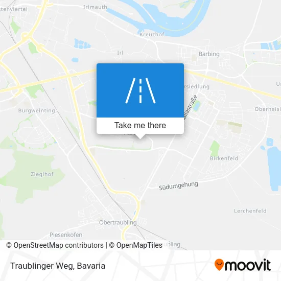 Карта Traublinger Weg