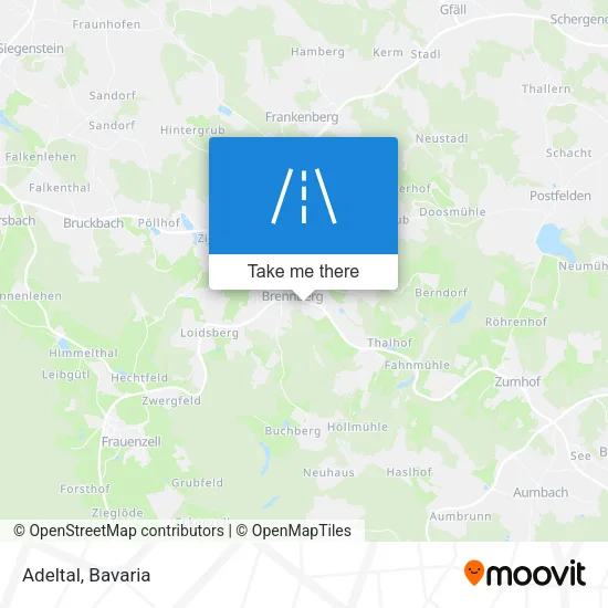 Карта Adeltal