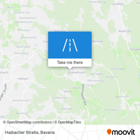Haibacher Straße map