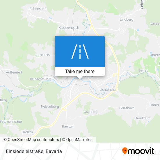 Einsiedeleistraße map