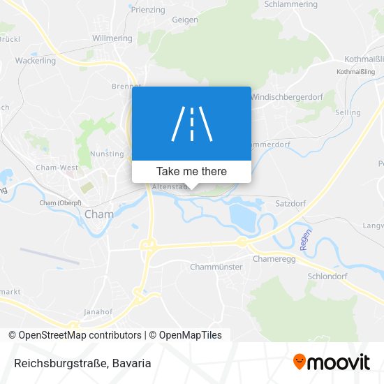 Reichsburgstraße map