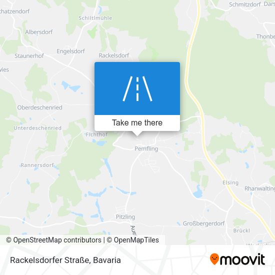 Rackelsdorfer Straße map