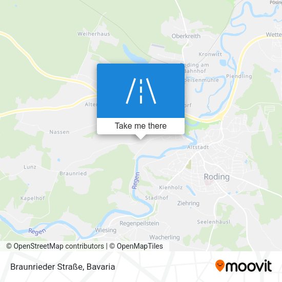 Braunrieder Straße map