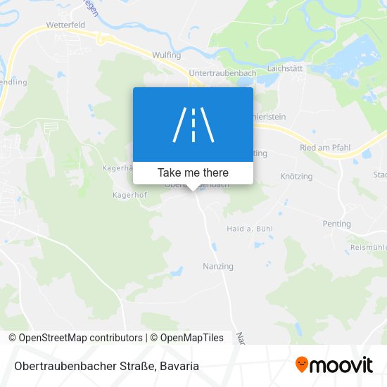 Obertraubenbacher Straße map