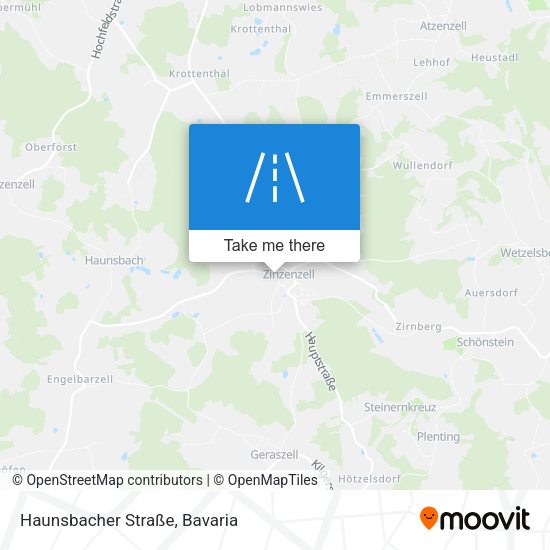 Haunsbacher Straße map