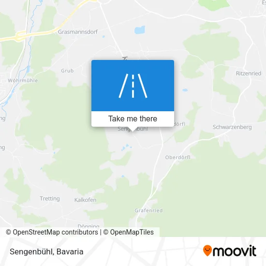 Карта Sengenbühl