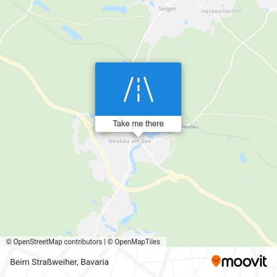 Beim Straßweiher map