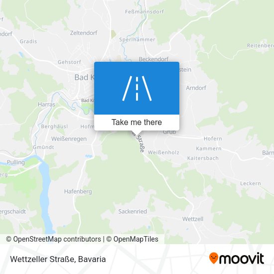 Wettzeller Straße map