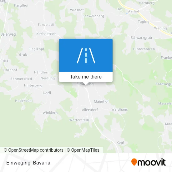 Карта Einweging