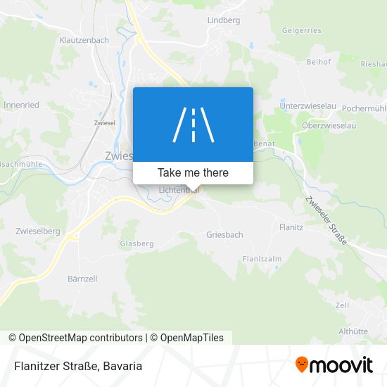 Flanitzer Straße map