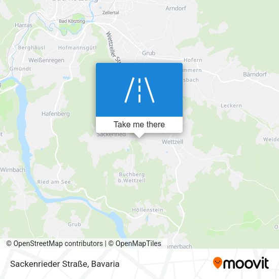 Sackenrieder Straße map