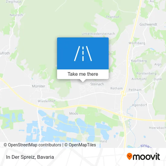 In Der Spreiz map