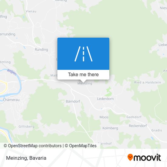 Карта Meinzing