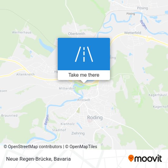 Neue Regen-Brücke map