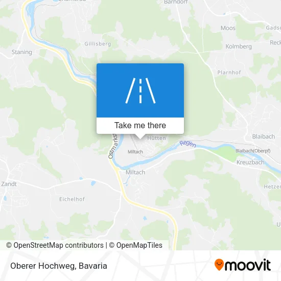 Карта Oberer Hochweg
