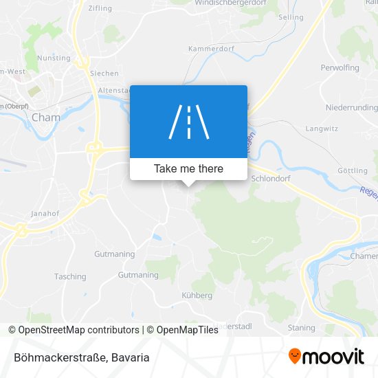 Böhmackerstraße map