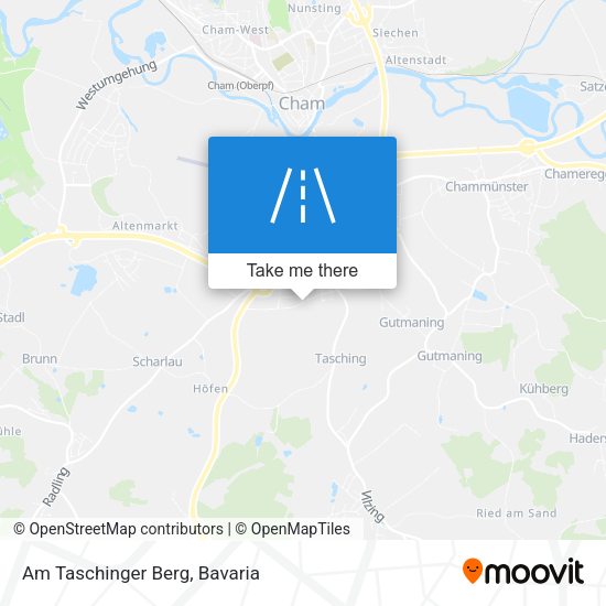 Am Taschinger Berg map