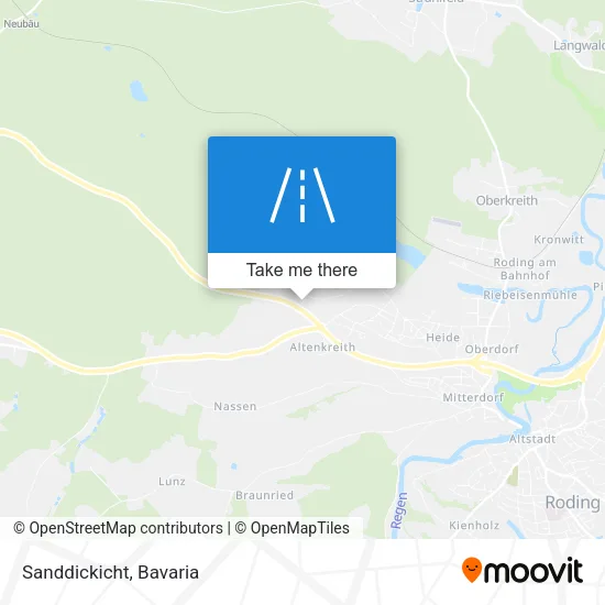 Карта Sanddickicht
