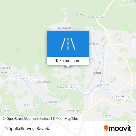 Карта Tröpplkellerweg
