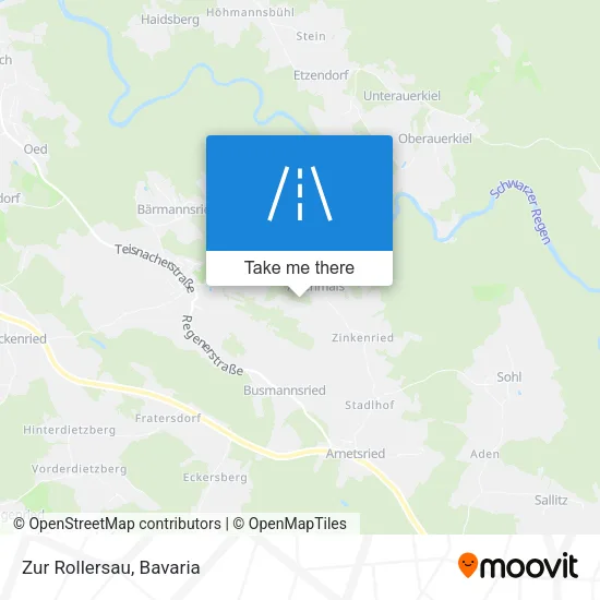 Карта Zur Rollersau