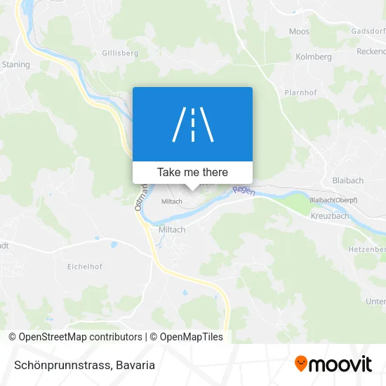 Карта Schönprunnstrass
