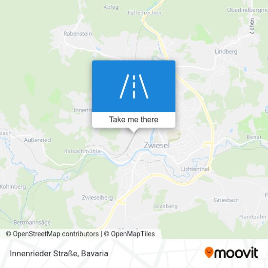 Innenrieder Straße map