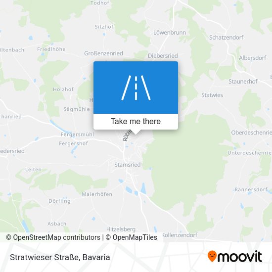 Stratwieser Straße map