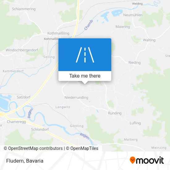 Карта Fludern