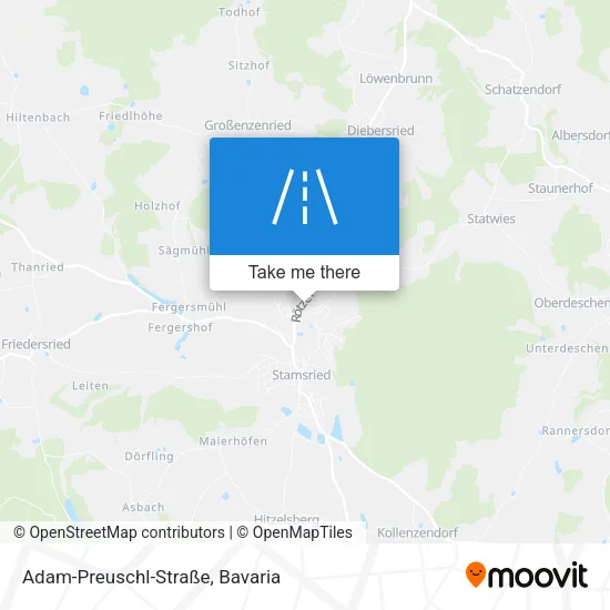 Карта Adam-Preuschl-Straße