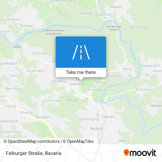 Felburger Straße map